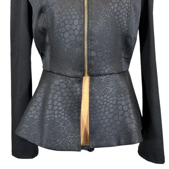 MARK. All Good Points Studded Croc Jacket Medium - Picture 7 of 10